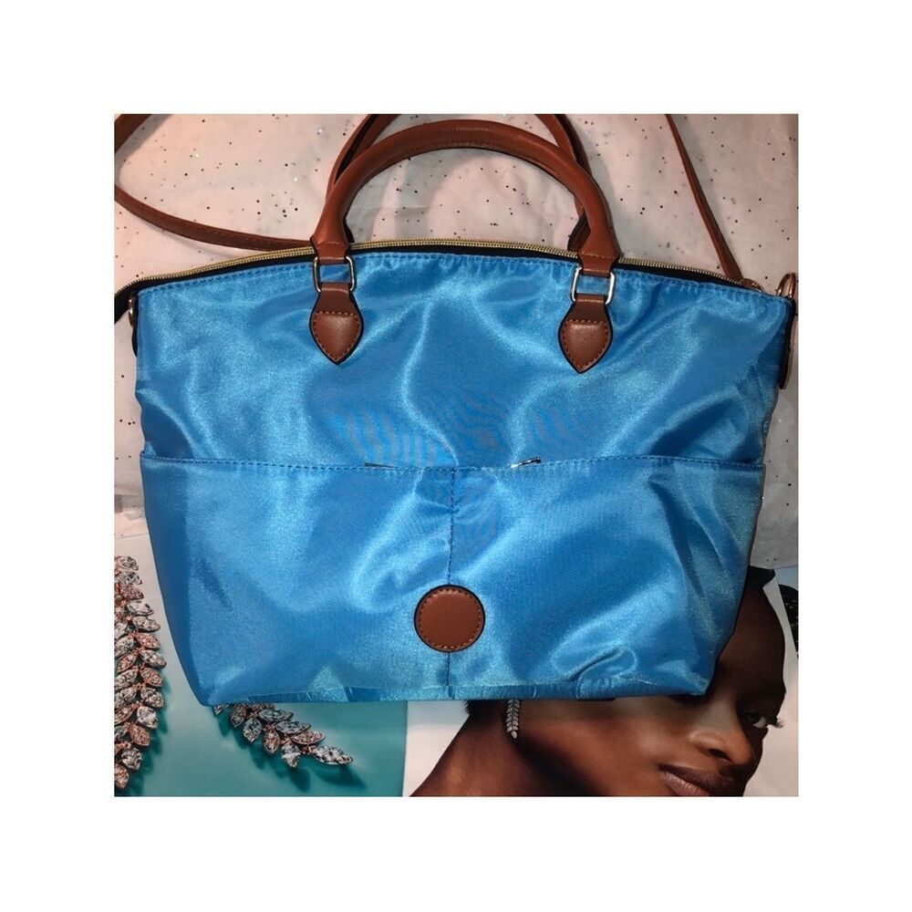 Seafoam Blue Small Travel Bag
